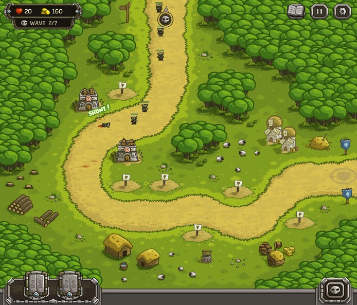 敵の侵略から王国を防衛するタワーディフェンスゲーム キングダムラッシュ Kingdom Rush ムーゲ 無料オンラインゲームや無料ゲーム紹介所